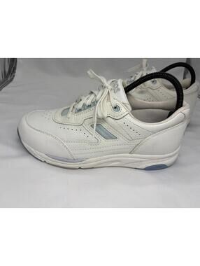 SAS Tour II Sneakers Womens 8.5 M White Blue Leather Walking Shoes USA